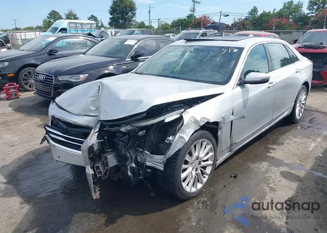 2017 Cadillac Ct6 Standard z USA, uszkodzony, nr VIN 1G6KA5RX7HU152853